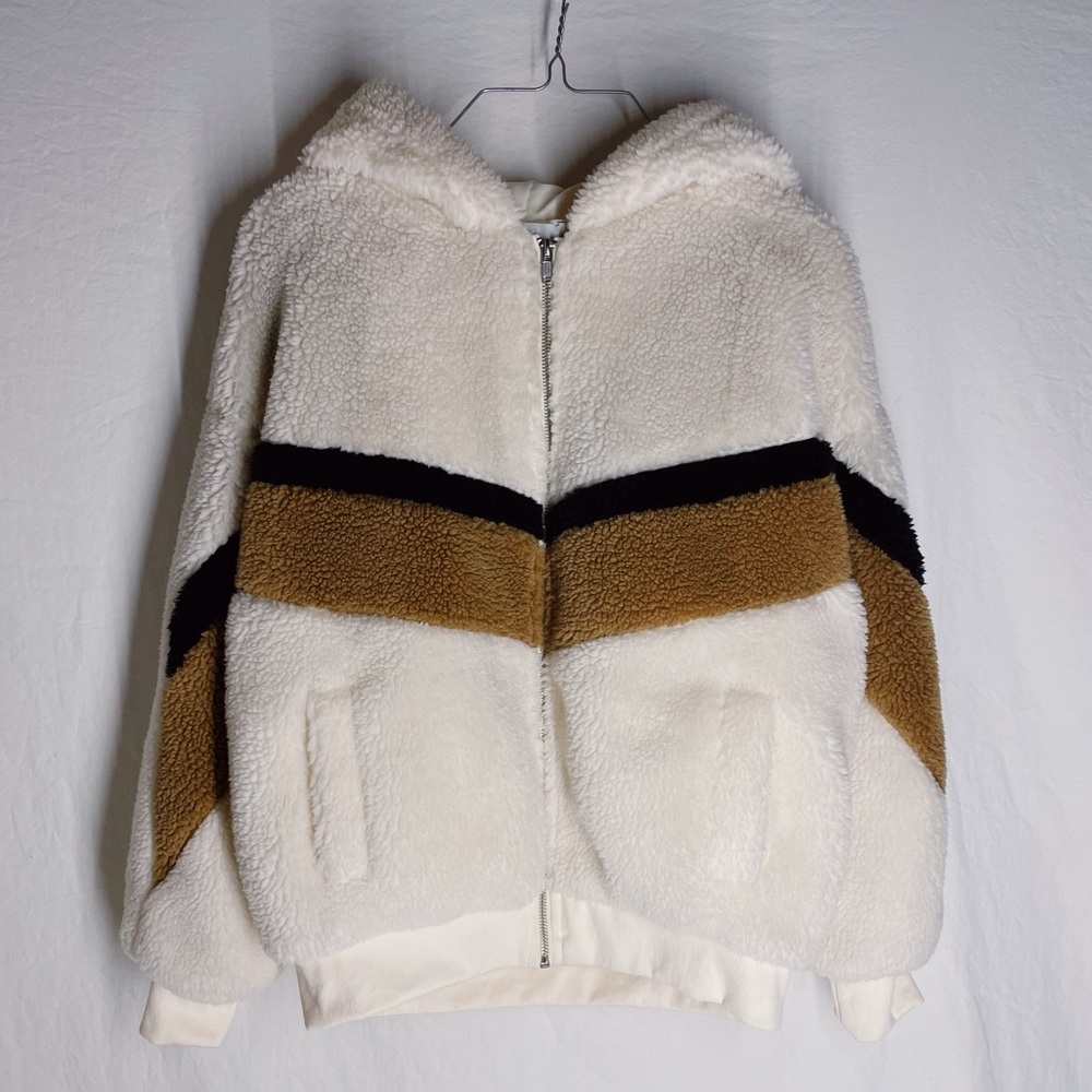Chevron Fleece Jacket